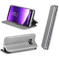 LG K30 (2019), Oldalra nyíló tok, stand, Forcell Elegance, szürke