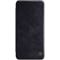Huawei P50 / P50E, Oldalra nyíló tok, Nillkin Qin, fekete