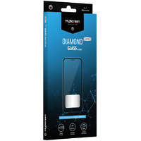 Nothing CMF Phone 1, Kijelzővédő fólia, ütésálló fólia (az íves részre is!), Diamond Glass (Edzett gyémántüveg), Full Glue, MyScreen Protector Edge Lite, fekete