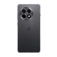 OnePlus 13R / Ace 5 / Ace 5 Pro, Szilikon tok, közepesen ütésálló, légpárnás sarok, átlátszó
