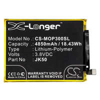 Motorola Moto G7 Power, Akkumulátor, 4850 mAh, Li-Polymer, Cameron Sino, kompatibilis