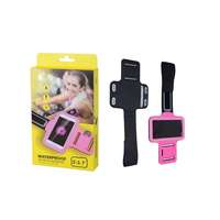 Tokgalaxis Sport karpánt pink OnePlus 5,0-5,7 collos telefonokhoz, futó tok