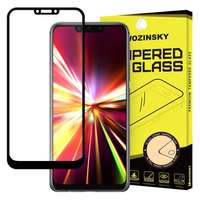 Üvegfólia Huawei Mate 30 Lite - Full glue, super kemény tokbarát fólia fekete kerettel