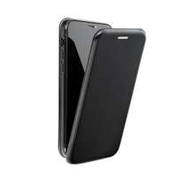 iPhone Telefontok iPhone 12 Pro Max- Lefelé nyíló mágneses Elegance Flexi Fliptok fekete
