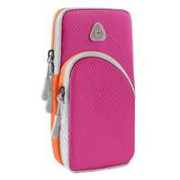 Armband LDS-01 Sport karpánt - Pink / szürke sport karpánt