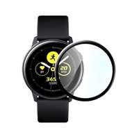 Samsung Okosóra kiegészítők Samsung Galaxy Watch Active 2 - BESTSUIT okosóra fólia - kijelzővédő fólia, fekete kerettel (44 mm)