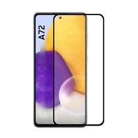 Samsung - Telefon-fóliák Üvegfólia Samsung Galaxy A72 / A72 5G - fekete tokbarát Slim 3D üvegfólia