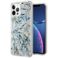 iPhone 13 Pro Telefontok - Gold Glam Boho - mintás műanyag hátlap tok, szilikon kerettel