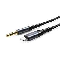 Kábelek - Adapterek Adapter: Joyroom stereo audio AUX kábel Lightning - Jack (3,5mm) adapter fekete, 1m