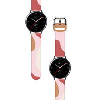 Samsung Okosóra kiegészítők Samsung Galaxy Watch 3 (41 mm) okosóra szíj - Strap Moro color 12 színes szilikon szíj (szíj szélesség: 20 mm)
