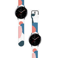 Huawei Okosóra kiegészítők Huawei Watch GT 3 (42 mm) okosóra szíj - Strap Moro color 10 színes szilikon szíj (szíj szélesség: 20 mm)
