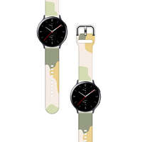 Samsung Okosóra kiegészítők Samsung Galaxy Watch 3 (41 mm) okosóra szíj - Strap Moro color 14 színes szilikon szíj (szíj szélesség: 20 mm)