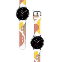 Okosóra szilikon szíj - Samsung Galaxy Watch 3 (41 mm) - Strap Moro color 7 színes szilikon szíj (szíj szélesség: 20 mm)