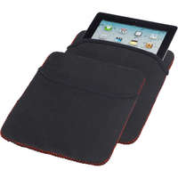 Apple iPad Tablettok Univerzális - Neoprén beledugós, kifordítható fekete,piros tablet tok (7-10 coll)