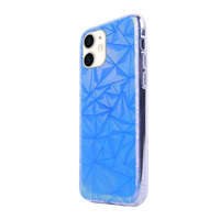 iPhone Telefontok iPhone 11 - Neo kék, mintás műanyag hátlap tok, szilikon kerettel