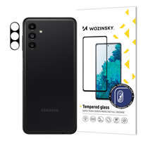 Samsung - Telefon-fóliák Üvegfólia Samsung Galaxy A13 5G - Full kamera fekete üvegfólia (teljes kameraszigetet fedi)