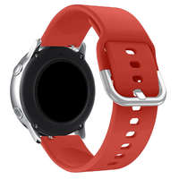 Samsung Okosóra kiegészítők Samsung Galaxy Watch 3 (45 mm) okosóra szíj - Strap - piros szilikon szíj (szíj szélesség: 22 mm)