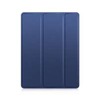 Apple iPad Tablettok iPad Mini 4 (2015) / Mini 5 (2019) - kék smart case ceruza tartóval