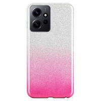 Xiaomi Telefontok Xiaomi Redmi Note 12 4G / LTE - Ezüst / pink Shiny tok