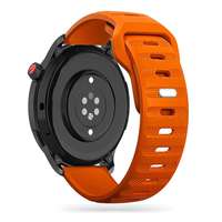 Huawei Okosóra kiegészítők Huawei Watch GT 3 (42 mm) okosóra szíj - Tech- Protect IconBand Line - narancssárga szilikon szíj (szíj szélesség: 20 mm)