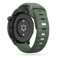 Huawei Okosóra kiegészítők Huawei Watch GT 3 (42 mm) okosóra szíj - Tech- Protect IconBand Line - zöld szilikon szíj (szíj szélesség: 20 mm)