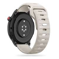 Samsung Okosóra kiegészítők Samsung Galaxy Watch6 / Watch6 Classic okosóra szíj - Tech- Protect IconBand Line - bézs szilikon szíj (szíj szélesség: 20 mm)