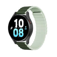Huawei Okosóra kiegészítők Huawei Watch GT 3 Pro (43 mm) okosóra szíj - Dux Ducis - zöld mágneses szíj (szíj szélesség: 20 mm)