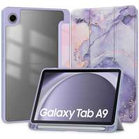 Samsung Tablettok Samsung Galaxy Tab A9 8.7 X110 / X115 - TECH-PROTECT HYBRID LILA MARBLE tok