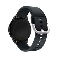 Samsung Okosóra kiegészítők Samsung Galaxy Watch 3 (45 mm) okosóra szíj - Strap - fekete szilikon szíj (szíj szélesség: 22 mm)