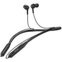 Tokgalaxis Headset: Hoco ES51 - fekete stereo sport bluetooth headset fülhallgató