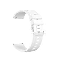 Okosóra szíj - Xiaomi Watch S4 / Watch S4 Sport - fehér szilikon szíj (22 mm)