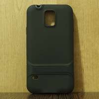 Samsung Telefontok Samsung Galaxy S5 - Műanyag/szilikon tok kékesszürke-fekete