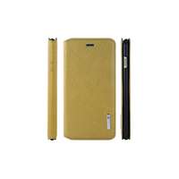 iPhone Telefontok Pierre Cardin Kihajtható Valódi Bőr Tok IPhone 6 Plus / 6S Plus - Sárga (8719273215661)