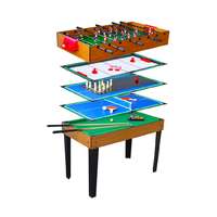 TA-Brand 5 az 1-ben multifunkciós játék asztal (csocsó, léghoki, biliárd, bowling, ping-pong - asztali tenisz)