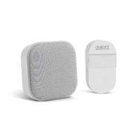 Delight delight 55346WH Kinetic 2 az 1-ben vezetéknélküli csengő és éjjelifény, fehér (hatótávolság: 150 m)