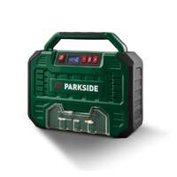 ParkSide ParkSide PMK 150 A1 Autós / hálózati digitális, olajmentes hordozható kompresszor, táskakompresszor, mobil táska kompresszor, 12V / 230V, 150W, 1 bar