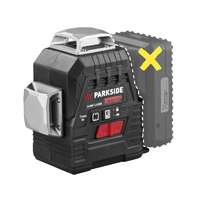 ParkSide ParkSide Performance PKLLP 3360 A1 SOLO Akkus keresztvonalas lézer + konzol + koffer, 3 x 360 fok (30 méter hatótávolsággal)