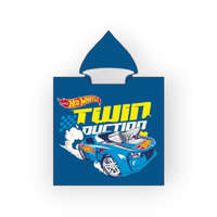 Max-F Hot Wheels poncsó 55x110 cm