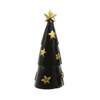 Decoration &amp; Desing Kft Karácsonyfa poly fekete,arany