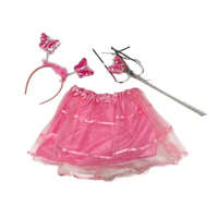 HAMMY Rózsaszín Pillangós Szoknya Jelmez
