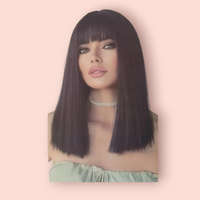 pc Kleopátra paróka fekete