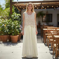 PC Csipkés hosszú ruha