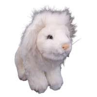 YWU Plüss fehér barna oroszlán 22 cm