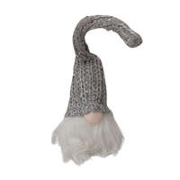 Decoration & Design Kft Textil manó világító 15cm szürke-fehér