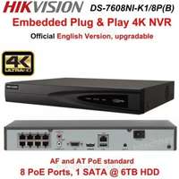 Hikvision Hikvision 8-channel NVR DS-7608NI-K1/8P