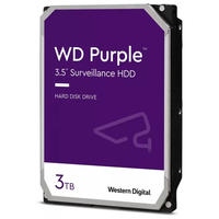  WD Purple Surveillance 3TB 3.5″ 7200rpm 256MB SATA WD33PURZ