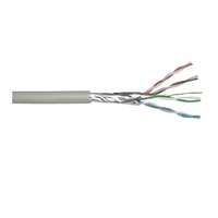  Ftp kábel cat5 alumínium réz 4x2x0,5mm tekercs 305 m szürke színű