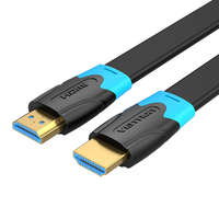 Vention Vention HDMI 2.0 (lapos, fekete), 1m, kábel