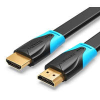 Vention Vention HDMI, (lapos, fekete) , 1m, kábel