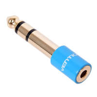 Vention Vention 6.5mm jack/M -> 3.5mm/F, (audio,kék), adapter